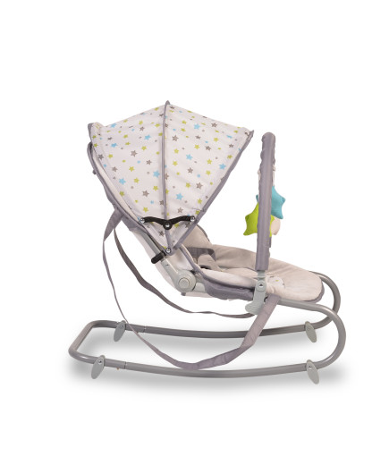 Детски шезлонг Lulu сив