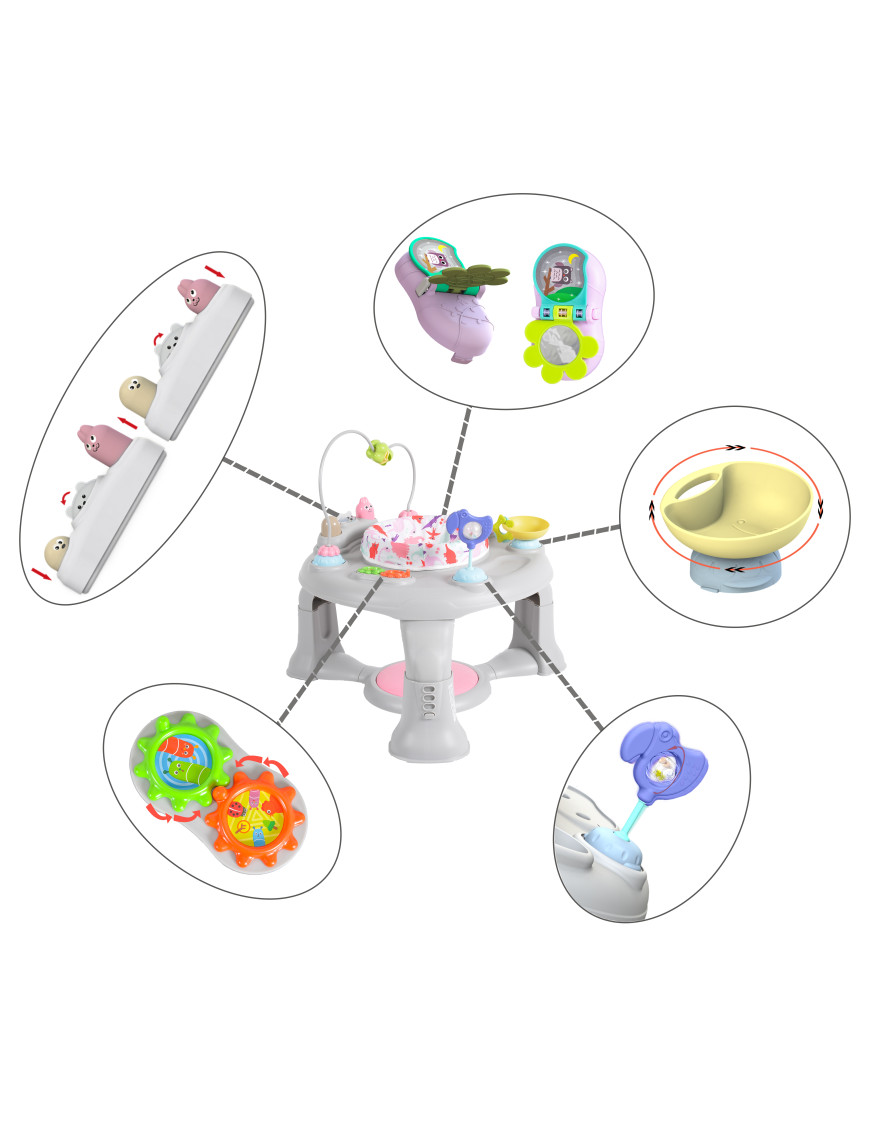 Активен център Mate розов