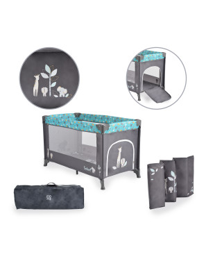 Детска кошара Safari тюркоаз