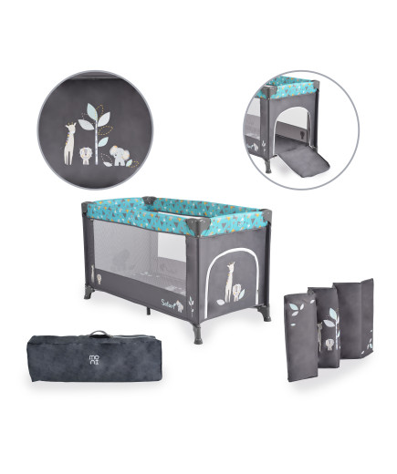 Детска кошара Safari тюркоаз