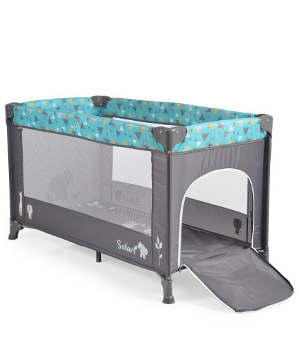 Детска кошара Safari тюркоаз