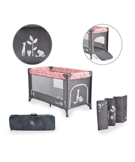 Детска кошара Safari розов