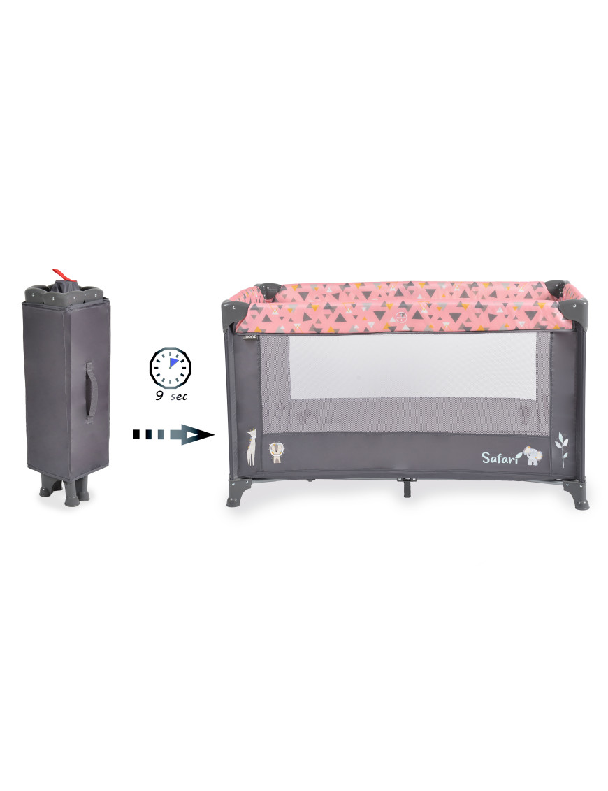 Детска кошара Safari розов