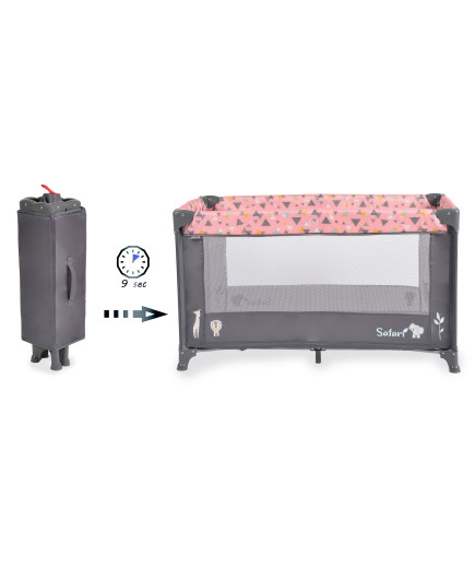 Детска кошара Safari розов