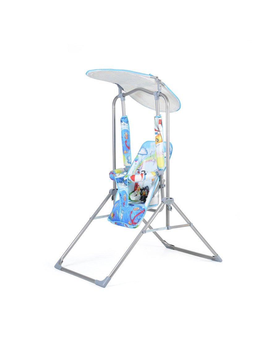 Градинска люлка Funny син