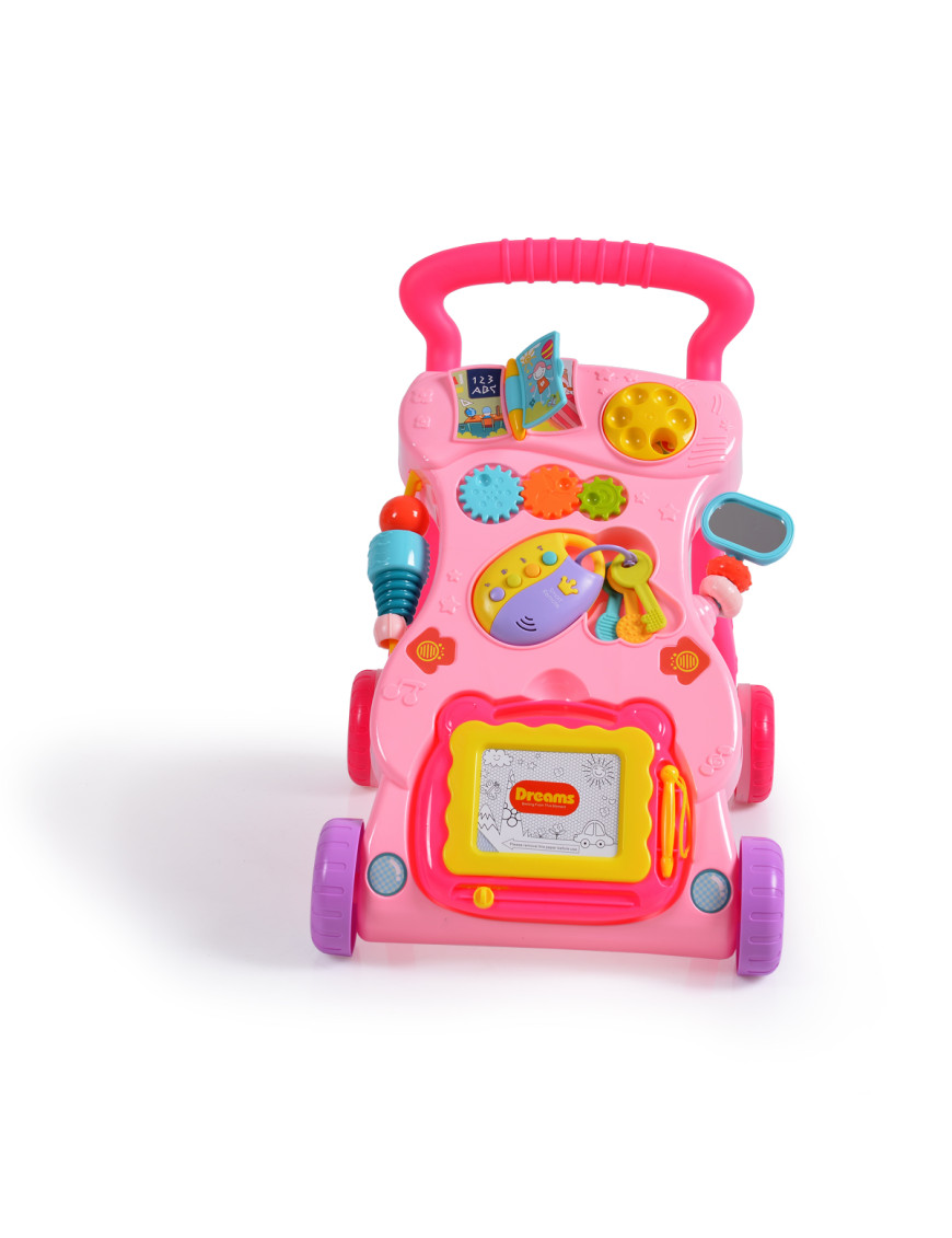 Играчка за прохождане Dreams розов