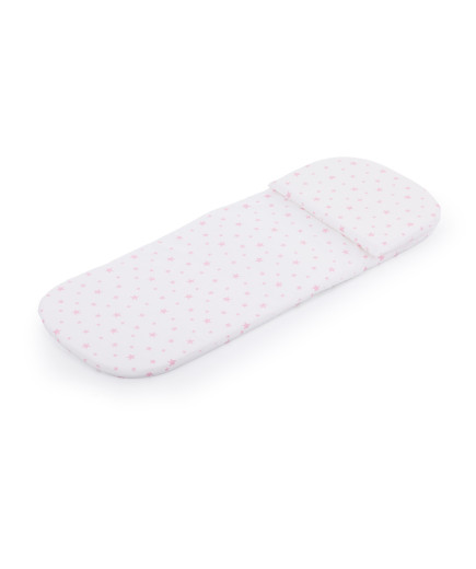 Матрак от мемори пяна за количка розов