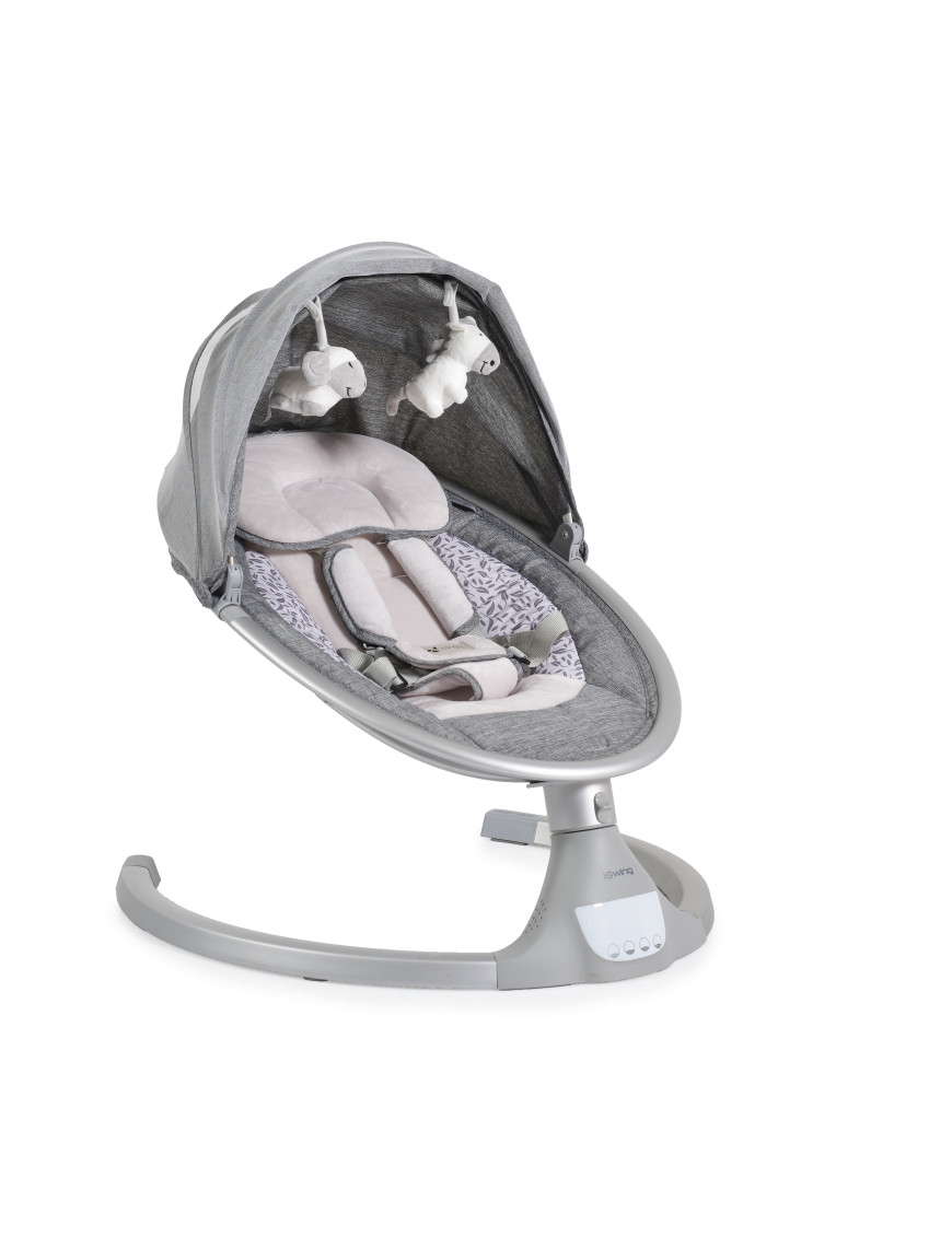 Електрическа люлка iSwing силвър