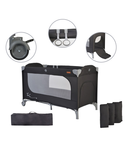 Детска кошара Skyglow 1 черен