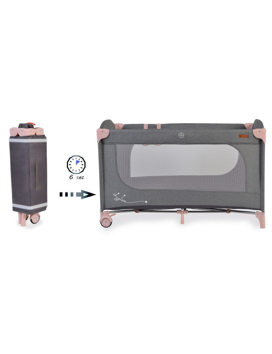 Детска кошара Skyglow 1 розов