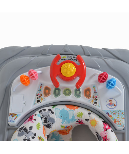 Проходилка Jungle fun сив