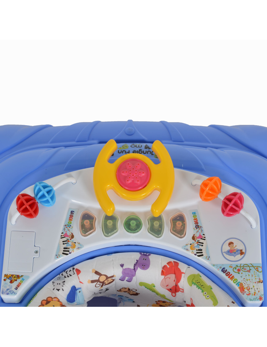 Проходилка Jungle fun син