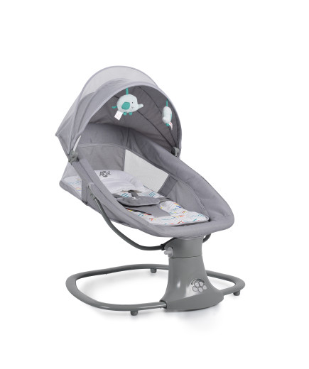 Електрическа люлка Axel сив