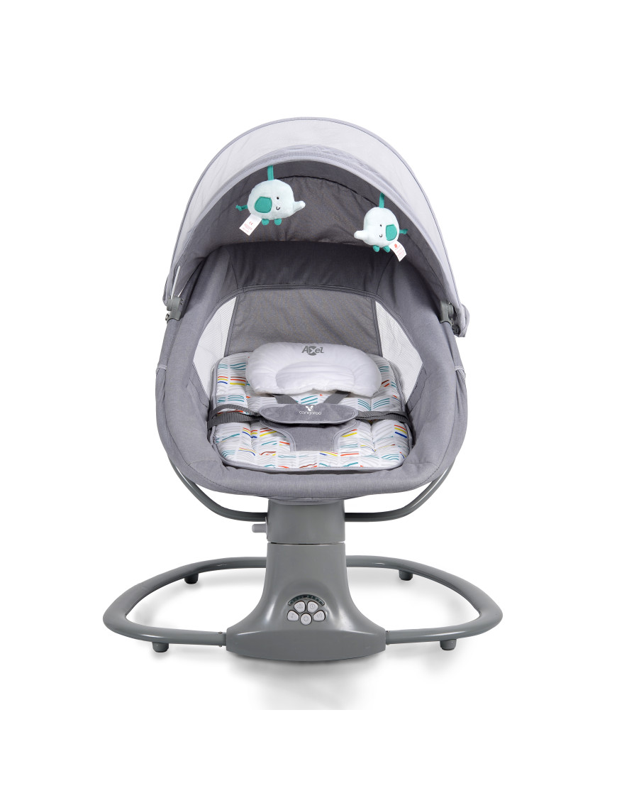 Електрическа люлка Axel сив