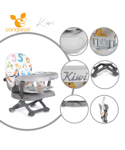 Детски повдигащ стол за хранене Kiwi-123