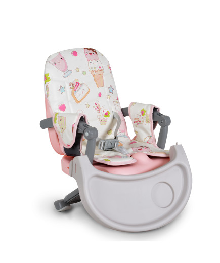 Детски повдигащ стол за хранене Kiwi-Cupcakes