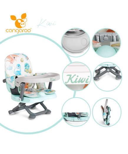 Детски повдигащ стол за хранене Kiwi-Dinos