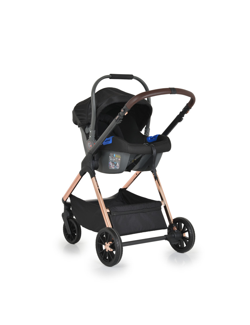 Комбинирана детска количка Empire 3в1 черен