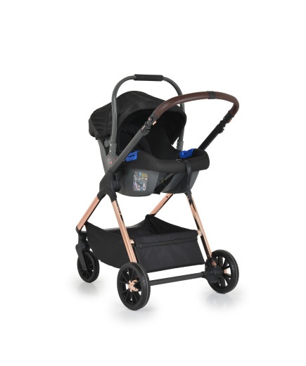 Комбинирана детска количка Empire 3в1 черен