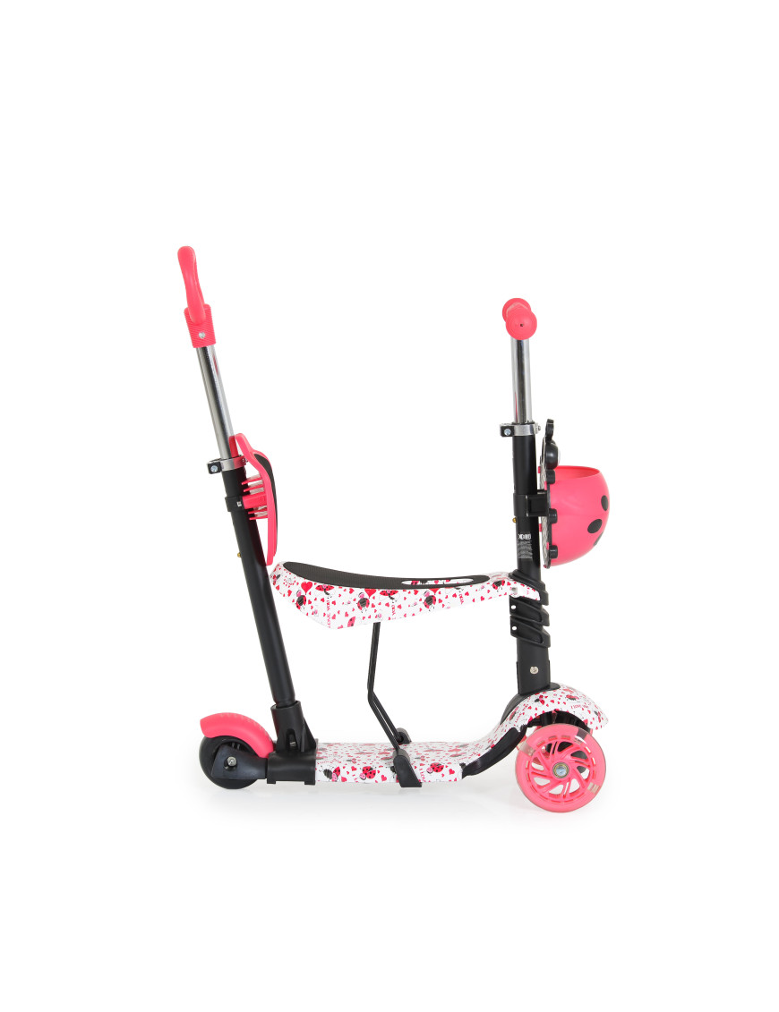 Тротинетка Lollipop червен