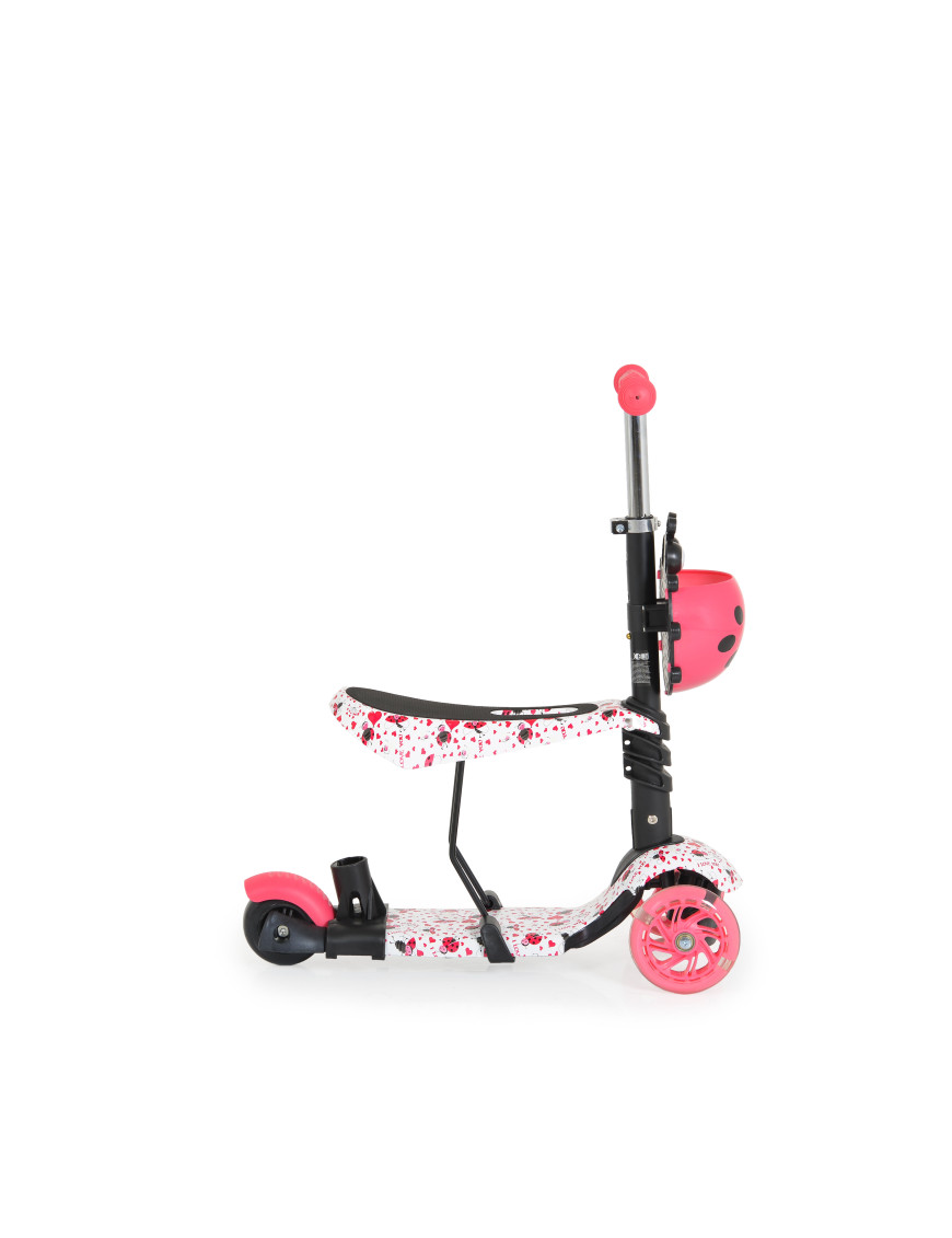Тротинетка Lollipop червен