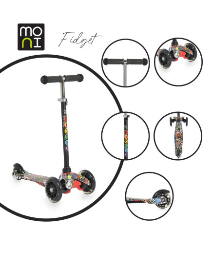 Тротинетка Fidget черен