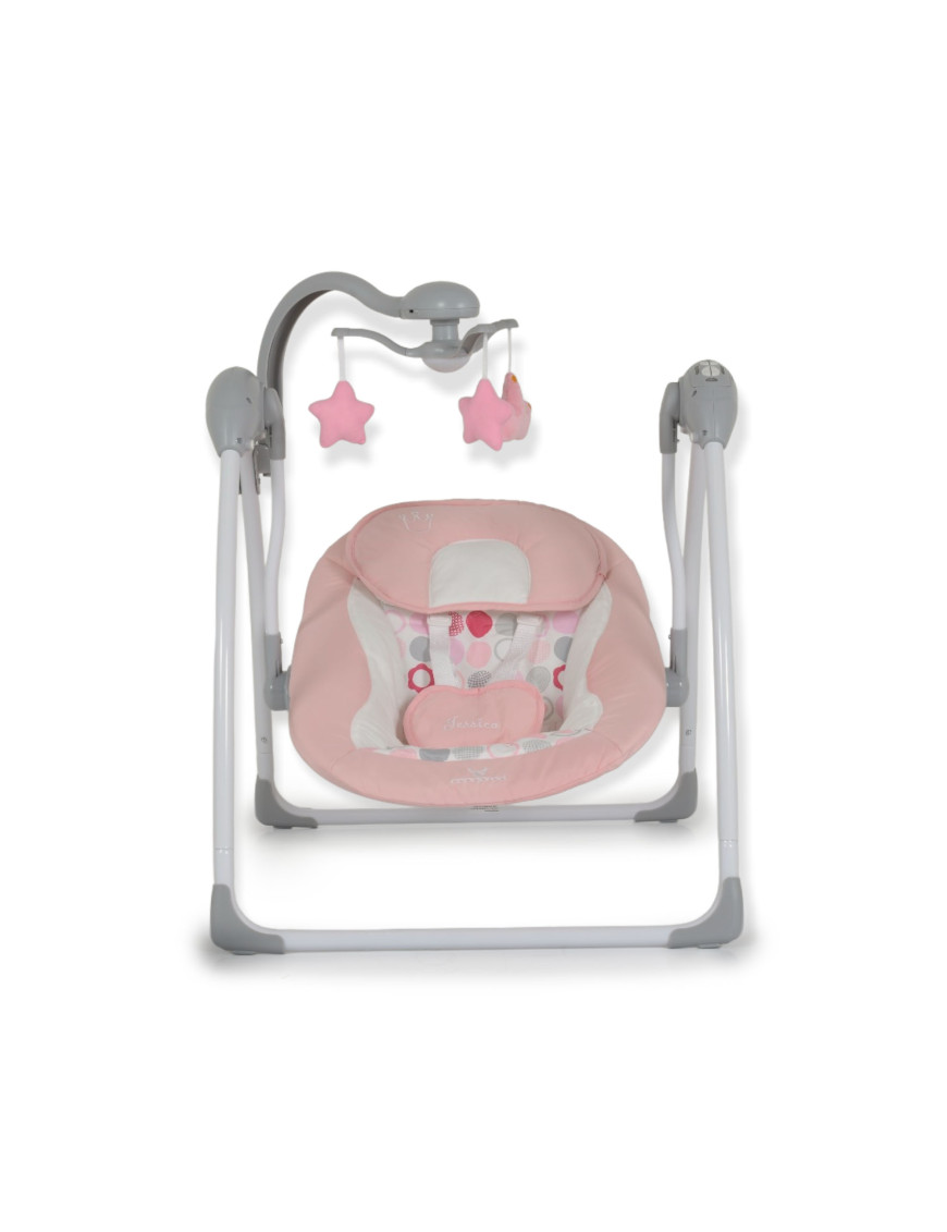 Електрическа люлка Jessica розов