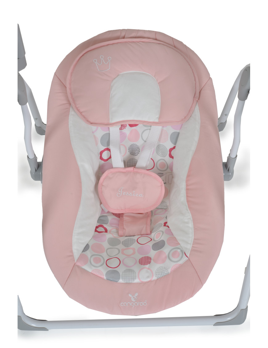 Електрическа люлка Jessica розов