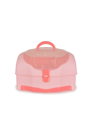 Сушилня за шишета и аксесоари Blooming розов