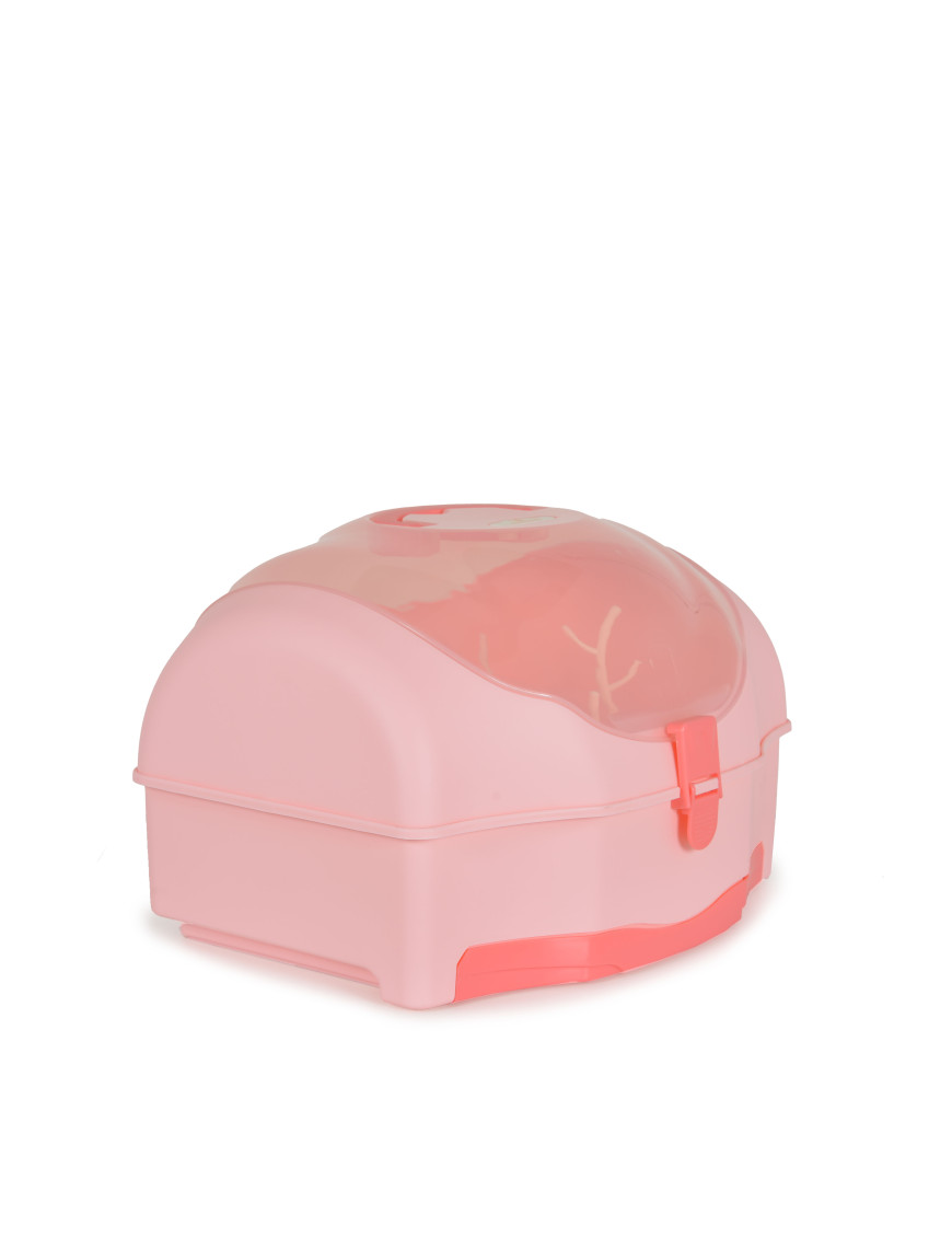 Сушилня за шишета и аксесоари Blooming розов