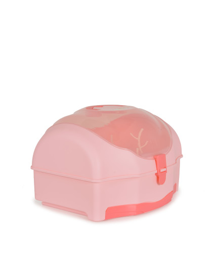 Сушилня за шишета и аксесоари Blooming розов