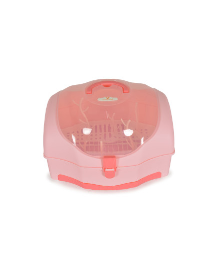 Сушилня за шишета и аксесоари Blooming розов