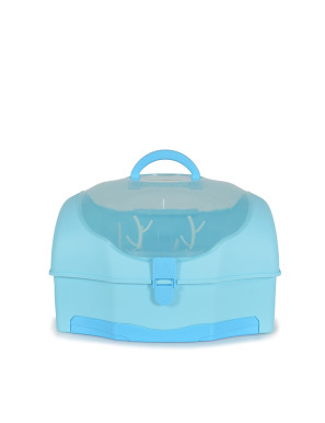 Сушилня за шишета и аксесоари Blooming син