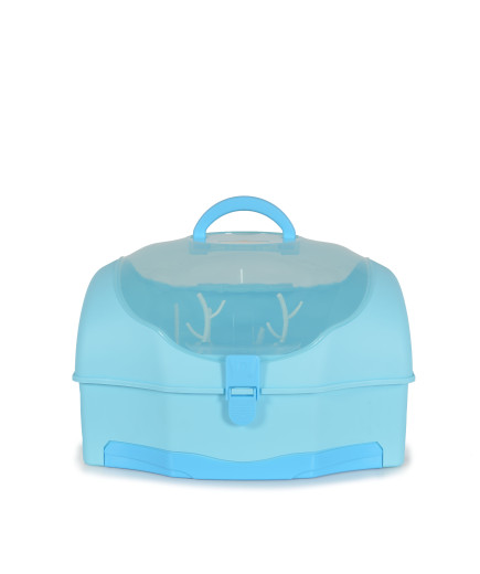 Сушилня за шишета и аксесоари Blooming син