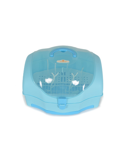 Сушилня за шишета и аксесоари Blooming син