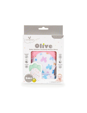 Чесалка ръкавица Olive пеперуди 2