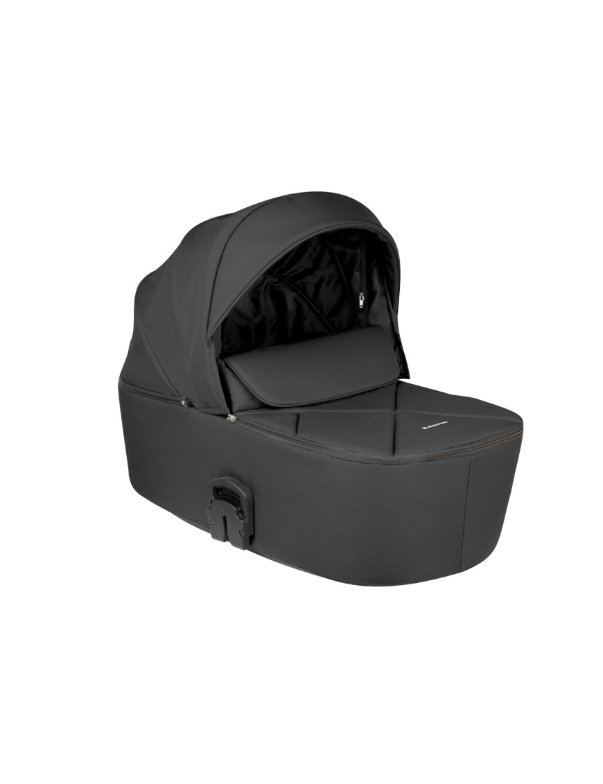 Комбинирана количка 2в1 с твърд кош Amani Black