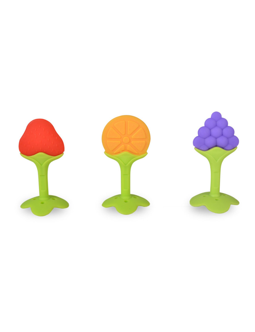 Чесалка за зъби Fruity Wood K999-510C зелен