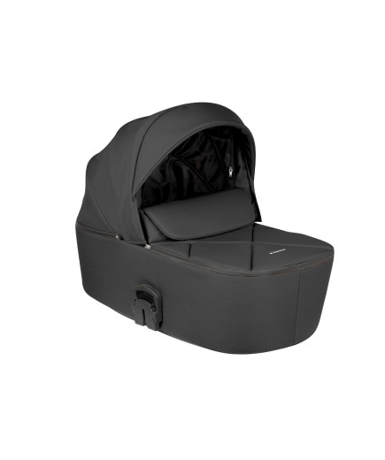 Комбинирана количка 2в1 с твърд кош Amani Black