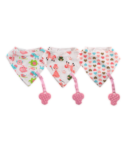 ЛИГАВНИК БАНДАНА С ГРИЗАЛКА+ДЪРЖАЧ GIRL