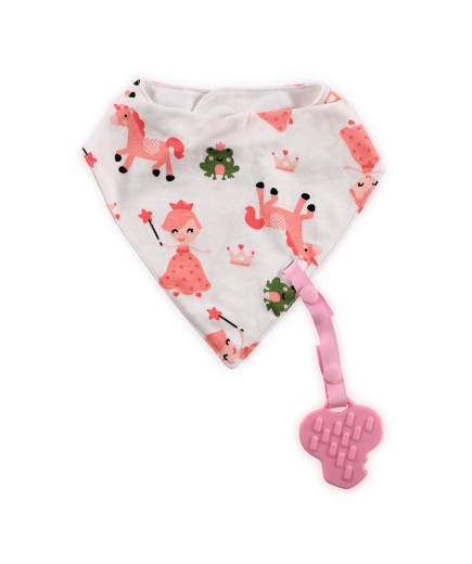 ЛИГАВНИК БАНДАНА С ГРИЗАЛКА+ДЪРЖАЧ GIRL