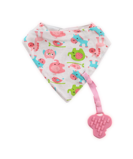 ЛИГАВНИК БАНДАНА С ГРИЗАЛКА+ДЪРЖАЧ GIRL