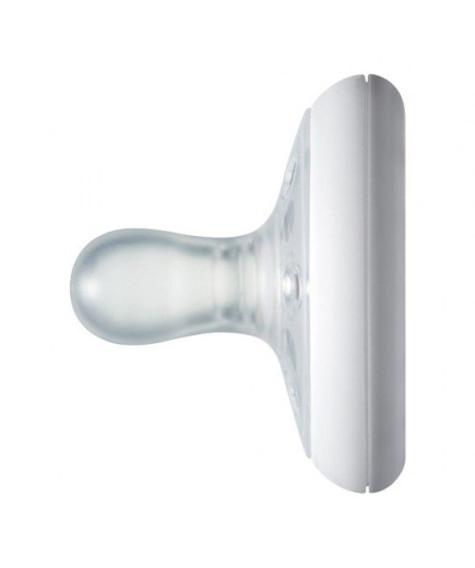 Комплект от 2 броя светещи в тъмното ортодонтични залъгалки Tommee Tippee Breast-Like със силиконов биберон, 6-18м