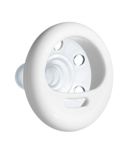 Комплект от 2 броя светещи в тъмното ортодонтични залъгалки Tommee Tippee Breast-Like със силиконов биберон, 6-18м