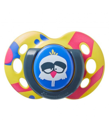 Tommee Tippee Ортодонтични залъгалки FUN STYLE, 6-18м, 2 бр./оп., Пилета 43335865