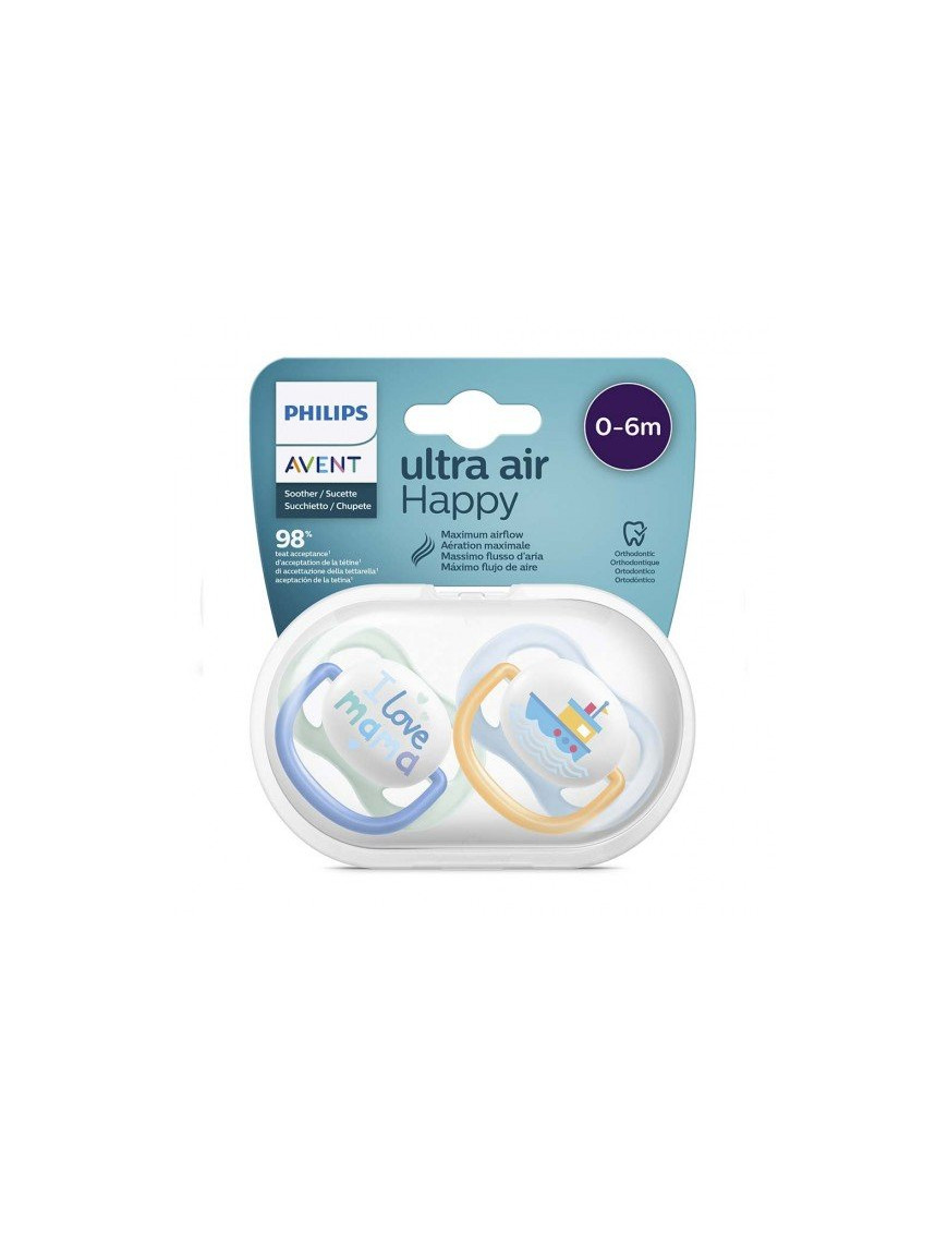 2 бр. ортодонтични залъгалки Ultra Air Happy...