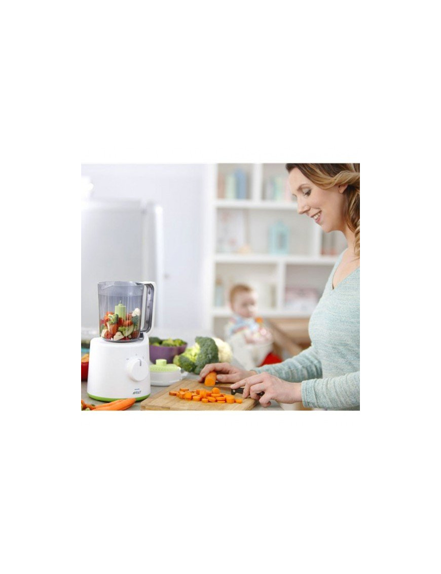 Комбиниран уред за готвене на пара и блендер...