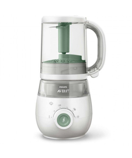 Комбиниран уред за приготвяне на пара на здравословна бебешка храна и блендер 4-в-1 Philips Avent SCF885/01