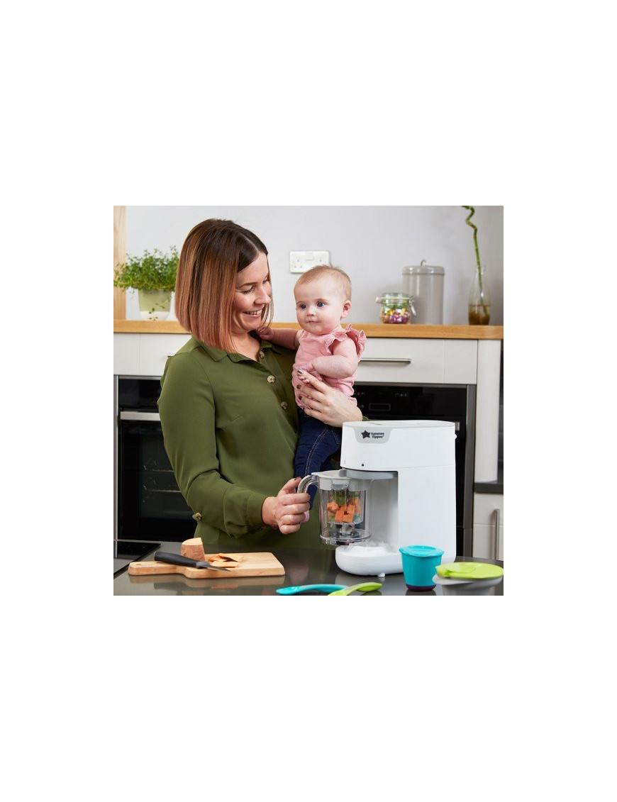 Tommee Tippee Уред за готвене на пара и блендер...