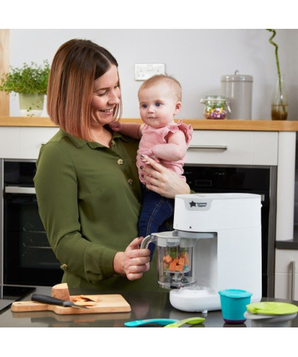 Tommee Tippee Уред за готвене на пара и блендер Quick-Cook 42323851